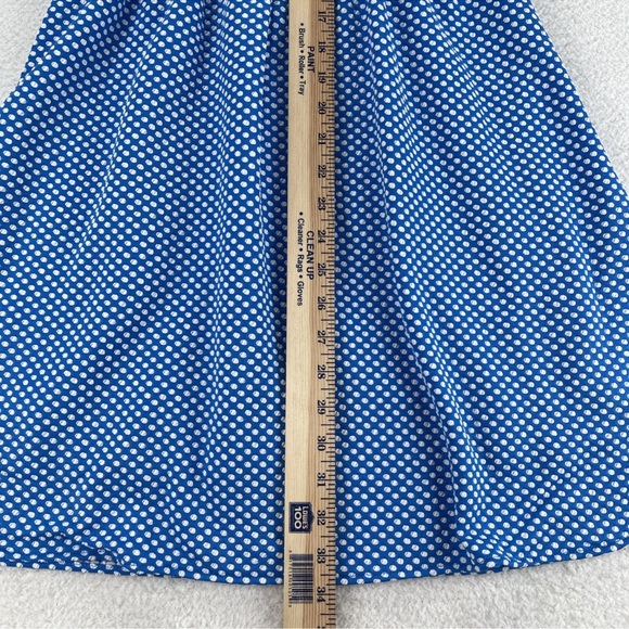 Maeve Anthropologie Caldera Sundress Blue White Fit Flare Sleeveless Women XS - Picture 9 of 12